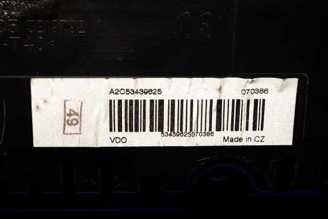 Instrumentpanel til VW Passat 2011-2015 (B7) (B7) (VAG|3AA 920 870 D|)