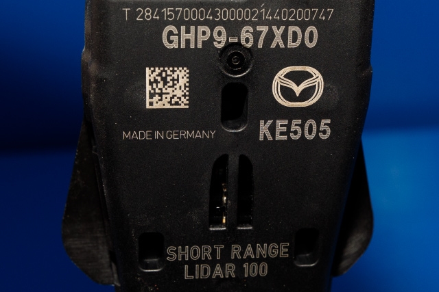 Sensor radar til Mazda 3 2013-2016 (Type III, Fase 1)  (MAZDA|GHP9-67-XD0|)