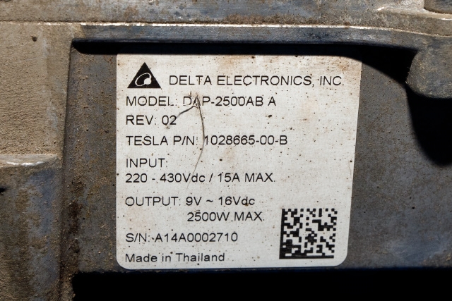 DCDC converter elbil til Tesla Model S 2013-2016 (Fase 1) (TESLA|1028665-00-B|)