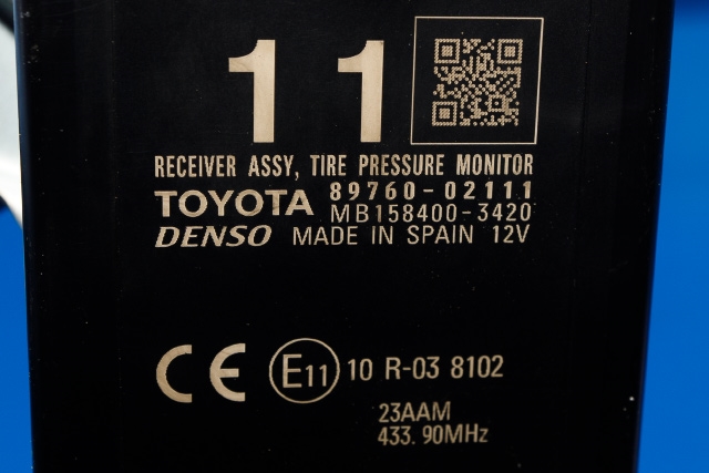 Sensor dekktrykk til Toyota Auris 2015-2019 (Type II, Fase 2) (DENSO|158400-3420|89760-02111|)