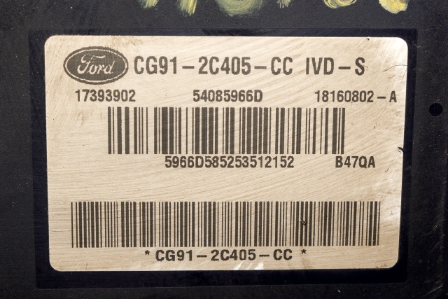 ABS sentral til Ford Mondeo 2011-2014 (Type IV, Fase 2) (FORD|CG91-2C405-CC|)