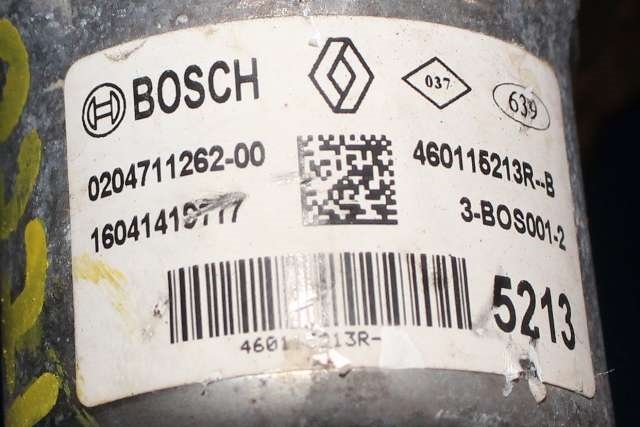 Bremsekraft-forsterker til Renault Zoe 2013-2019 (Fase 1) (BOSCH|0 204 711 262|4601 15213R. MED HOVEDPUMPE OG BREMSEV|)