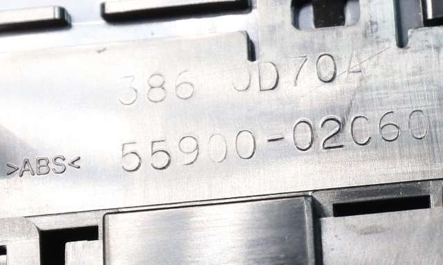 Varmeapparat betjening til Toyota Auris 2015-2019 (Type II, Fase 2) (TOYOTA|55900-02C60|)