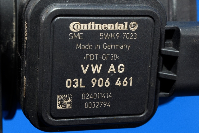 Luftmengde/luftmassemåler til VW Passat 2011-2015 (B7) (B7) (CONTINENTL|5WK9 7023|03L 906 461|)