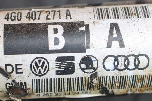 Drivaksel høyre foran, diesel/automat til Audi A6 2011-2014 (Type IV, Fase 1) (C7) (C7) (VAG|4G0 407 271 A|)