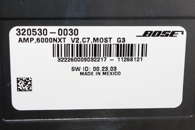 Bilstereo forsterker til Audi A6 2011-2014 (Type IV, Fase 1) (C7) (C7) (VAG|4G0 035 223 B|)