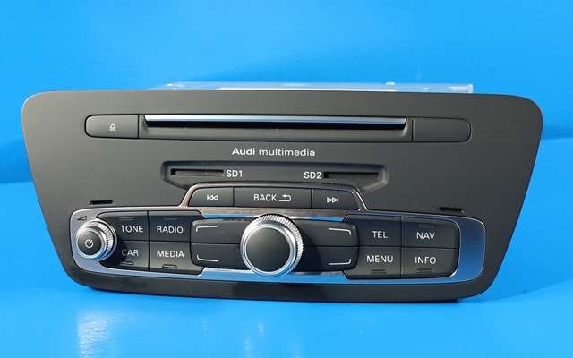 Bilstereo navigasjon til Audi Q3, 2015-2018 (Type I, Fase 2) (VAG|8U1 035 192 D)