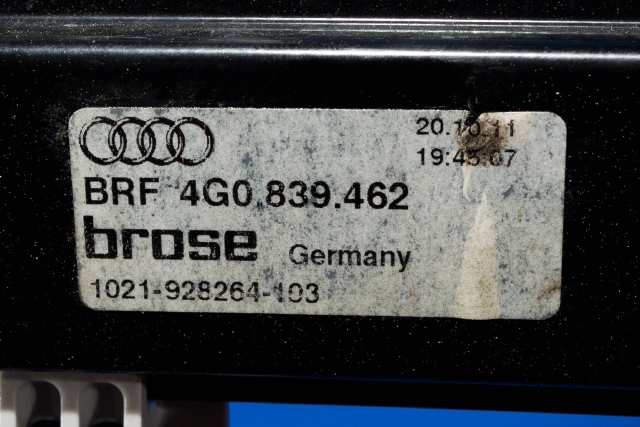 Ruteheis høyre bak til Audi A6 2011-2014 (Type IV, Fase 1) (C7) (C7) (VAG|8K0 959 812 A|)