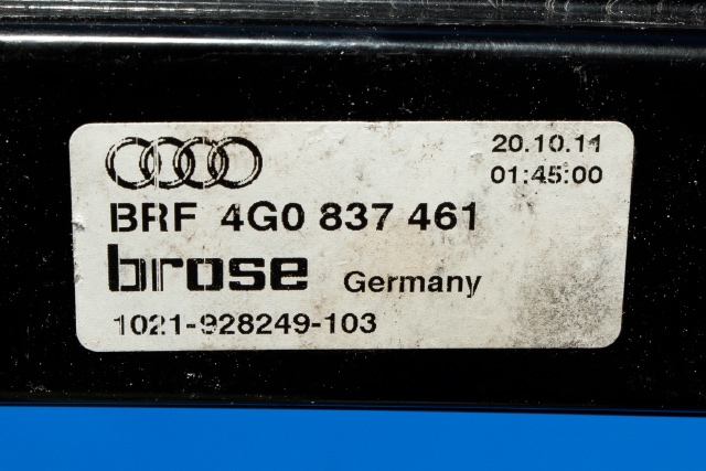 Ruteheis venstre foran til Audi A6 2011-2014 (Type IV, Fase 1) (C7) (C7) (VAG|8K0 959 801 B|)