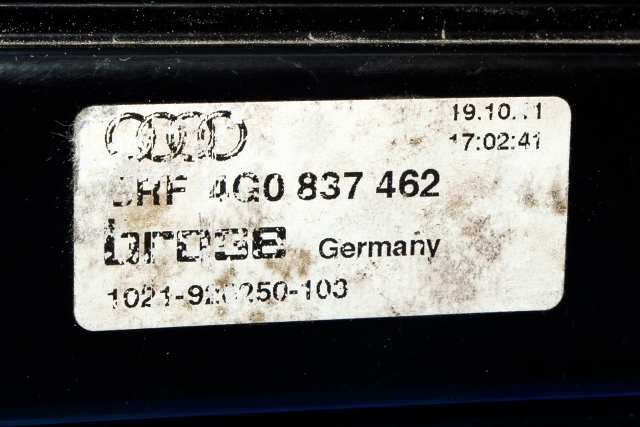 Ruteheis høyre foran til Audi A6 2011-2014 (Type IV, Fase 1) (C7) (C7) (VAG|8K0 959 802 B|)