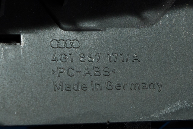 Bryter ruteheis førerdørspanel til Audi A6 2011-2014 (Type IV, Fase 1) (C7) (C7) (VAG|4G1 867 171 A|)