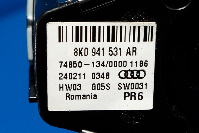 Bryter lys til Audi Q5 2008-2012 (Type I, Fase 1) (VAG|8K0 941 531 AR|)
