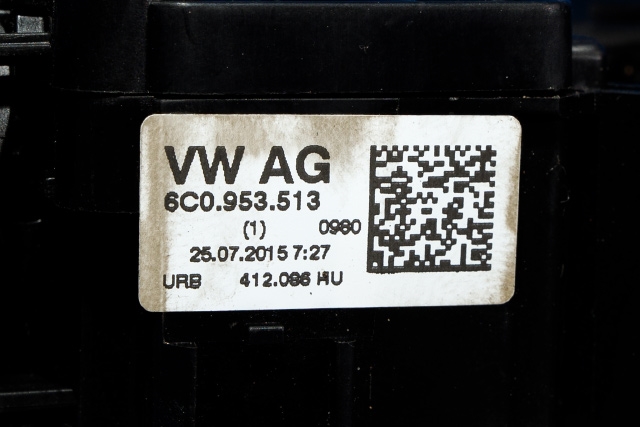 Bryter combi til VW Polo 2014-2017 (Type V, Fase 2)  (VAG|6C0 953 501|)