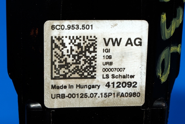 Bryter combi til VW Polo 2014-2017 (Type V, Fase 2)  (VAG|6C0 953 501|)