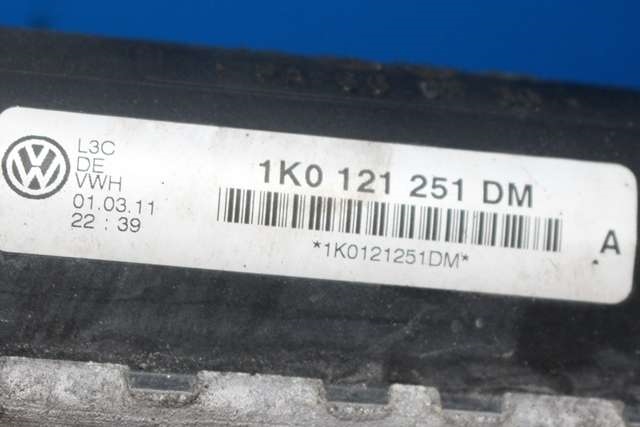 Radiator (manuell gir) til Audi A3 2009-2012 (Type II, Fase 2) (VAG|1K0 121 251 DM|)