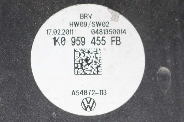 Kjølevifte til Audi A3 2009-2012 (Type II, Fase 2)  (VAG|1K0 959 455 FB|)