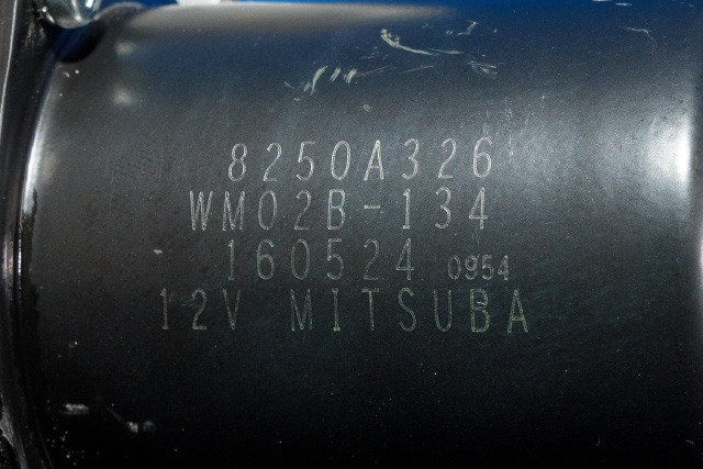 Viskermotor frontrute komplett m/overføring til Peugeot iOn 2011-2020  (MITSUBISHI|8250A326|)