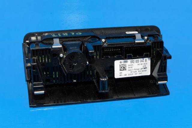Varmeapparat betjening til Audi A1 2010-2014 (Type I, Fase 1) (VAG|8X0 820 043 B|)