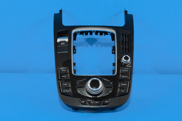 Bilstereo navigasjon betjeningspanel til Audi A4, 2007-2014 (Type IV) (B8) (B8) (VAG|8T0 919 611 WFX)