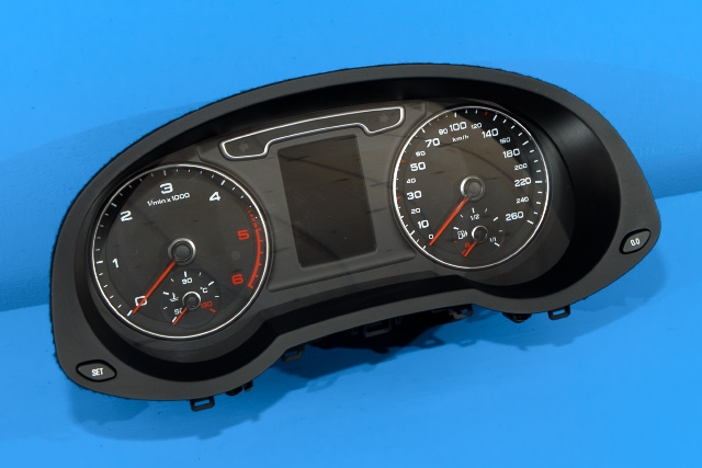 Instrumentpanel til Audi Q3, 2011-2014 (Type I, Fase 1) (VDO|A2C85062100)
