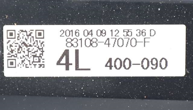 Instrument head-up display (HUD) til Toyota Prius 2016-2023 (Type IV) (combi) (combi) (TOYOTA|83108-47070-F|)