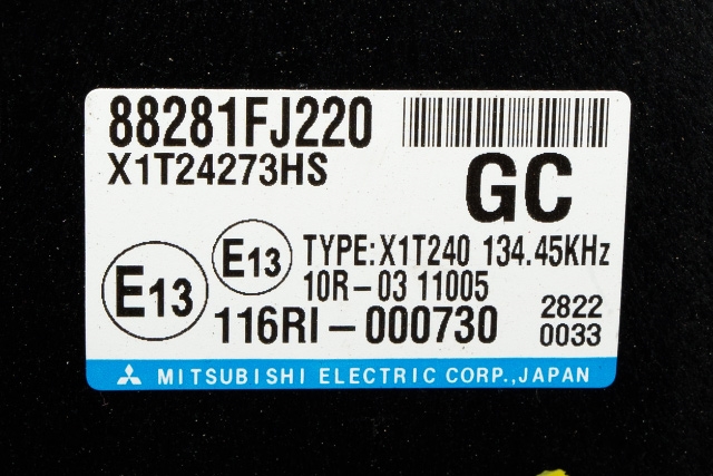 Styreenhet motor til Subaru XV 2012-2017 (Type I) (SUBARU|88281-FJ220|)