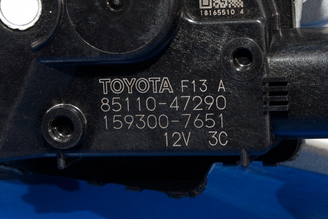 Viskermotor frontrute komplett m/overføring til Toyota Prius 2016-2023 (Type IV) (combi) (combi) (DENSO|159300-7651|85110-47290|)