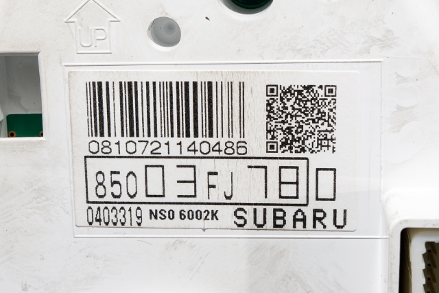 Instrumentpanel til Subaru XV 2012-2017 (Type I) (SUBARU|85003-FJ780|)