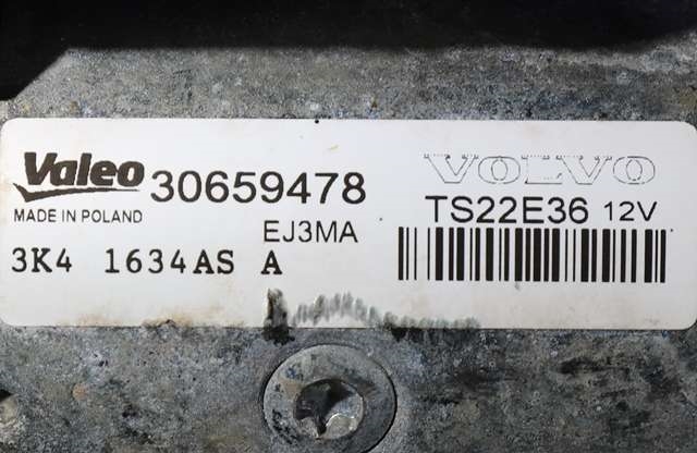 Starter diesel til Volvo V40 2012-2019 (VOLVO|30659478|)