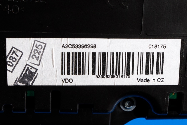 Instrumentpanel til VW Passat 2011-2015 (B7) (B7) (VAG|3AA 920 870|)