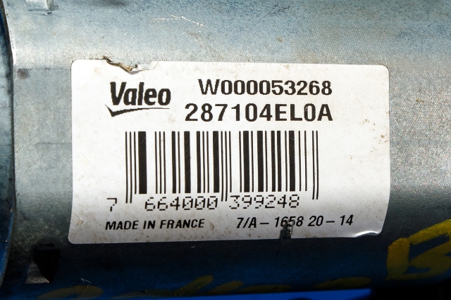 Viskermotor bakrute til Nissan Qashqai 2014-2021 (Type II) (VALEO|W000053268|28710-4EL0A|)