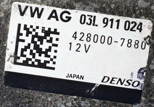 Starter diesel til Audi Q5 2008-2012 (Type I, Fase 1) (DENSO|428000-7880|03L 911 024|)