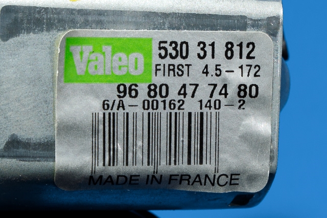 Viskermotor bakrute til Citroën DS5 2012-2017  (VALEO|530 31 812|96 804774 80|)