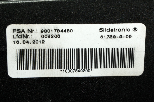 Girstang/girvelger automat til Citroën DS5 2012-2017 (CITROEN|98 017844 80|)