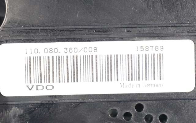 Instrumentpanel til VW Tiguan 2007-2011 (Type I, Fase 1) (VDO|110.080.360/008|5N0 920 870 D|)