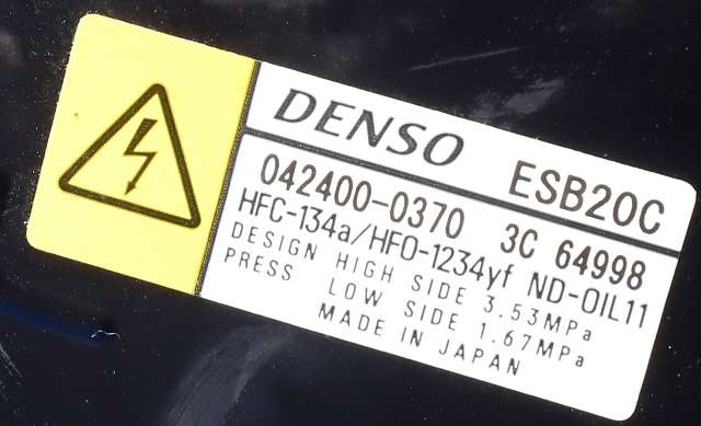Aircondition kompressor hybrid til Toyota Prius 2016-2023 (Type IV) (combi) (combi) (DENSO|042400-0370|)