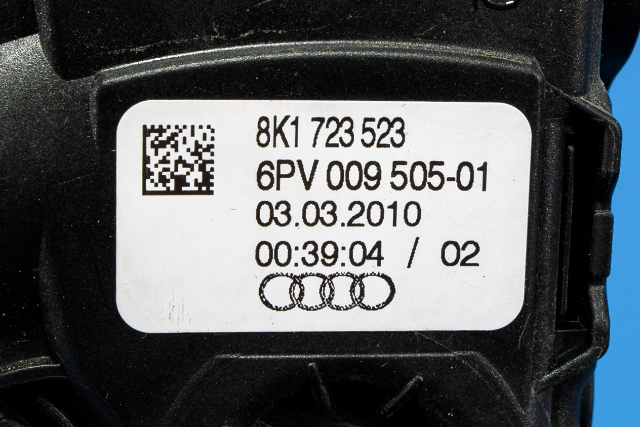 Pedal gass til Audi A4 2007-2014 (Type IV) (B8) (B8) (HELLA|6PV 009 505-01|8K1 723 523|)