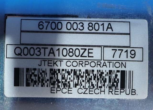 Rattaksel elektrisk servo til Renault Captur 2013-2020 (Type I) (JEKT|Q003TA1080ZE|6700 003801-A|)
