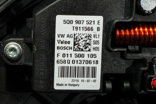 Varmeapparat motor til Audi A3 2012-2016 (Type III, Fase 1)  (VAG|5Q1 819 021 B|)