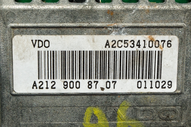 Bilstereo navigasjon skjerm til Mercedes E-Klasse 2009-2013 (Fase 1) (W212) (W212) (MERCEDES|A 212 900 87 07|)