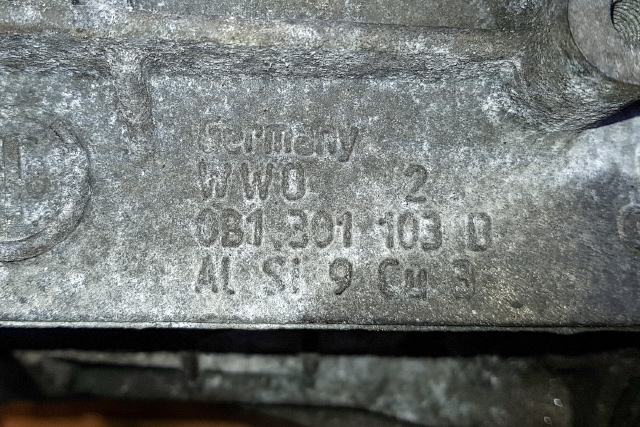 Girkasse manuell 6-trinn til Audi A4 2007-2014 (Type IV) (B8) (B8) (KXN|)