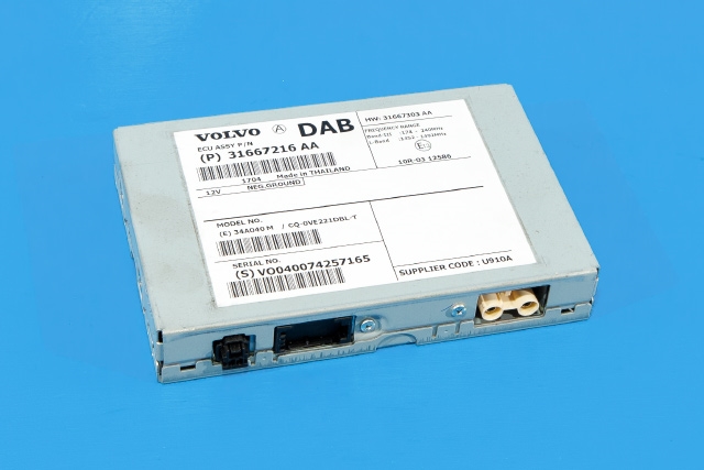 Styreenhet DAB til Volvo V70, 2014-2016 (Type III, Fase 2)  (VOLVO|31667216)