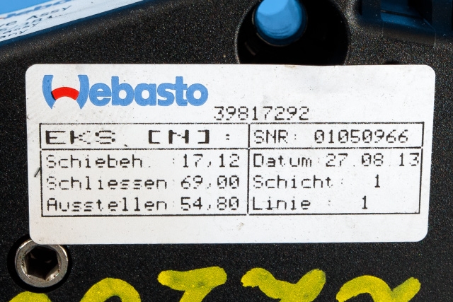 Takluke motor til Volvo V70 2014-2016 (Type III, Fase 2) (VALEO|405.736|)