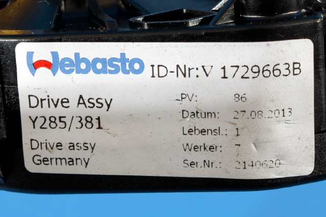 Takluke motor til Volvo V70 2014-2016 (Type III, Fase 2) (VALEO|405.736|)