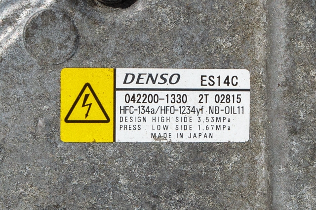 Aircondition kompressor hybrid til Toyota Auris 2015-2019 (Type II, Fase 2)  (DENSO|042200-1330|)