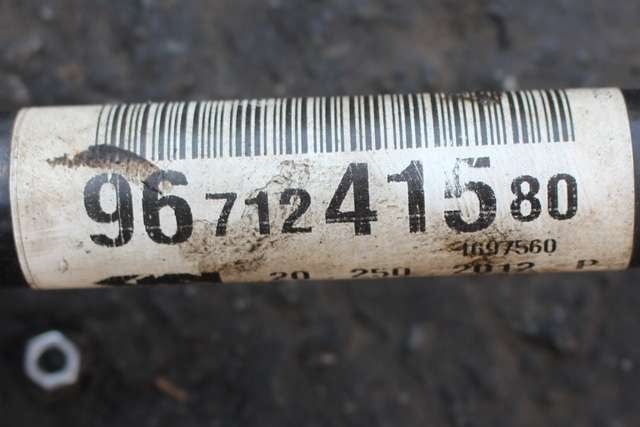 Drivaksel høyre bak, diesel/automat til Peugeot 3008 2009-2016 (Type I)  (PEUGEOT|96 712415 80|)