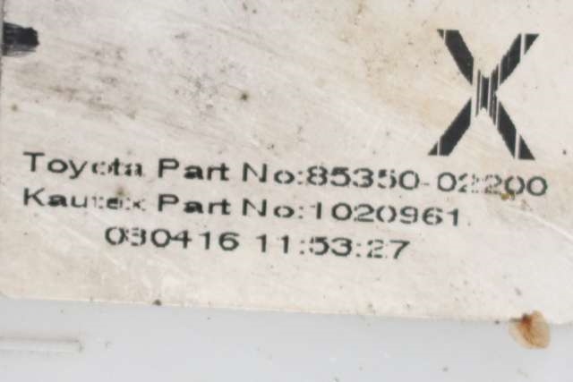 Spylertank foran til Toyota Auris 2015-2019 (Type II, Fase 2)  (TOYOTA|85350-02200|)