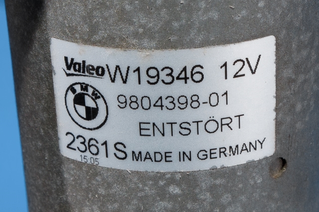 Viskermotor frontrute komplett m/overføring til Mini Countryman 2010-2016 (R60) (R60) (BMW|9 804 398|)