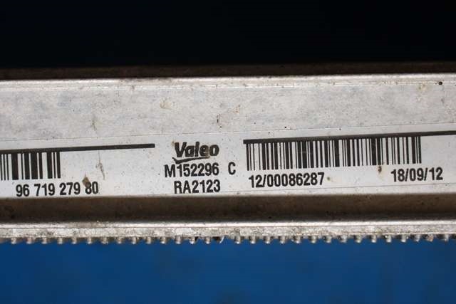 Radiator (automat gir) til Peugeot 3008 2009-2016 (Type I) (PEUGEOT|96 719279 80|)