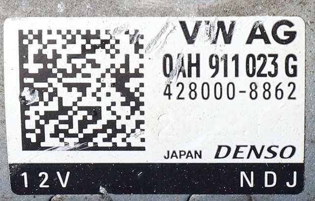 Starter til VW Golf VII 2012-2017 (Fase 1)  (DENSO|428000-8862|0AH 911 023 G|)